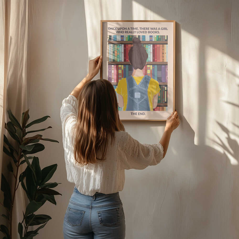 Lost In Books Poster