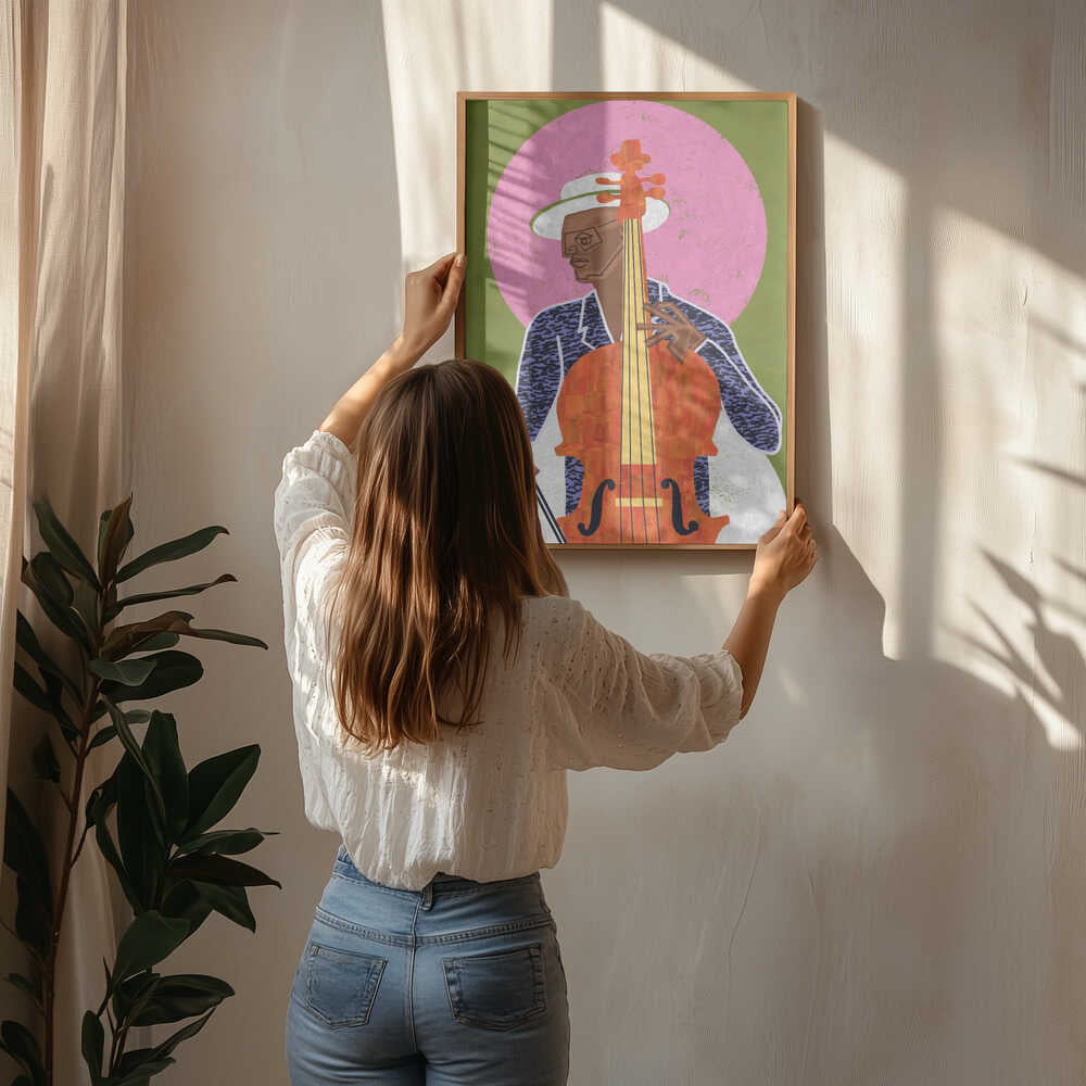 Jazzcellist Poster