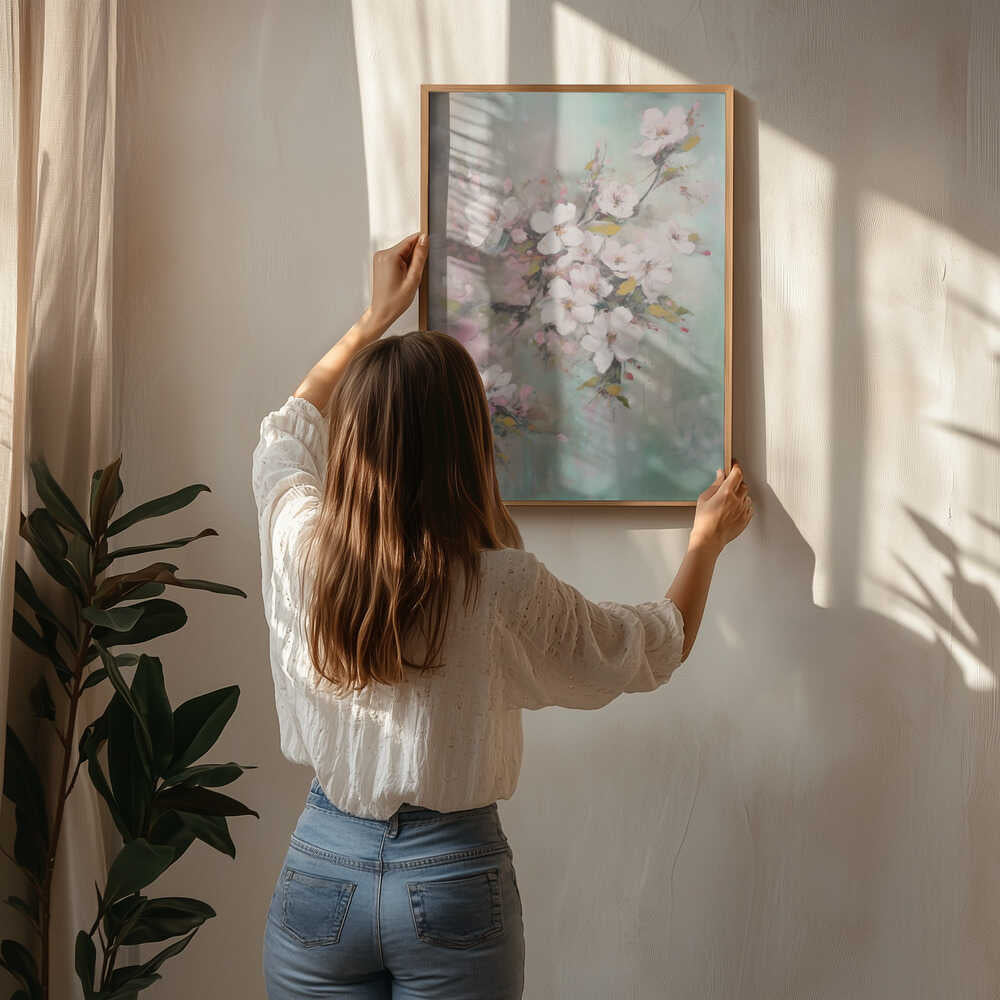 Mjuka vårblommor Poster