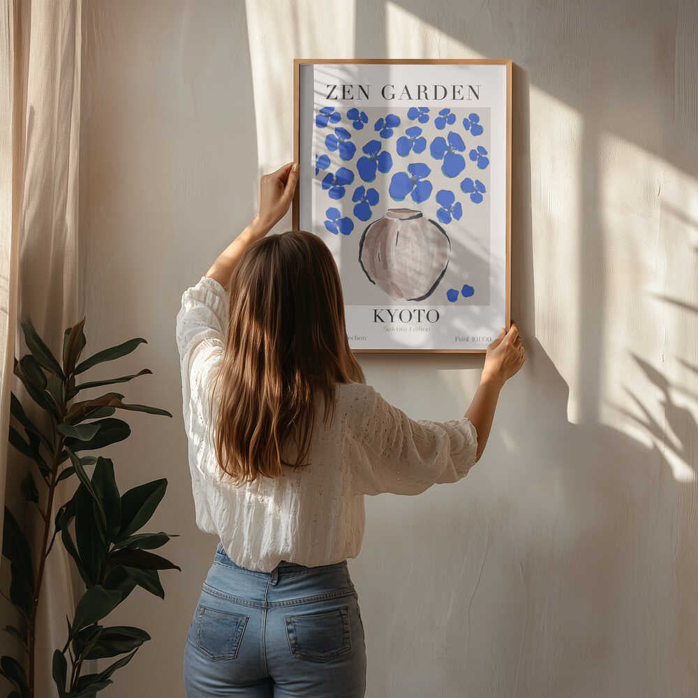 Azurblomster-plakat