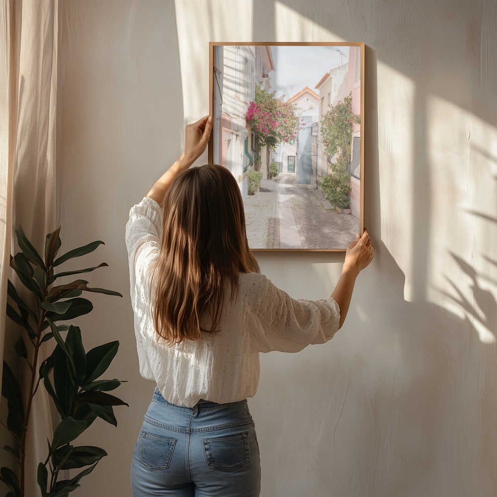 Blomstrande bygata Poster