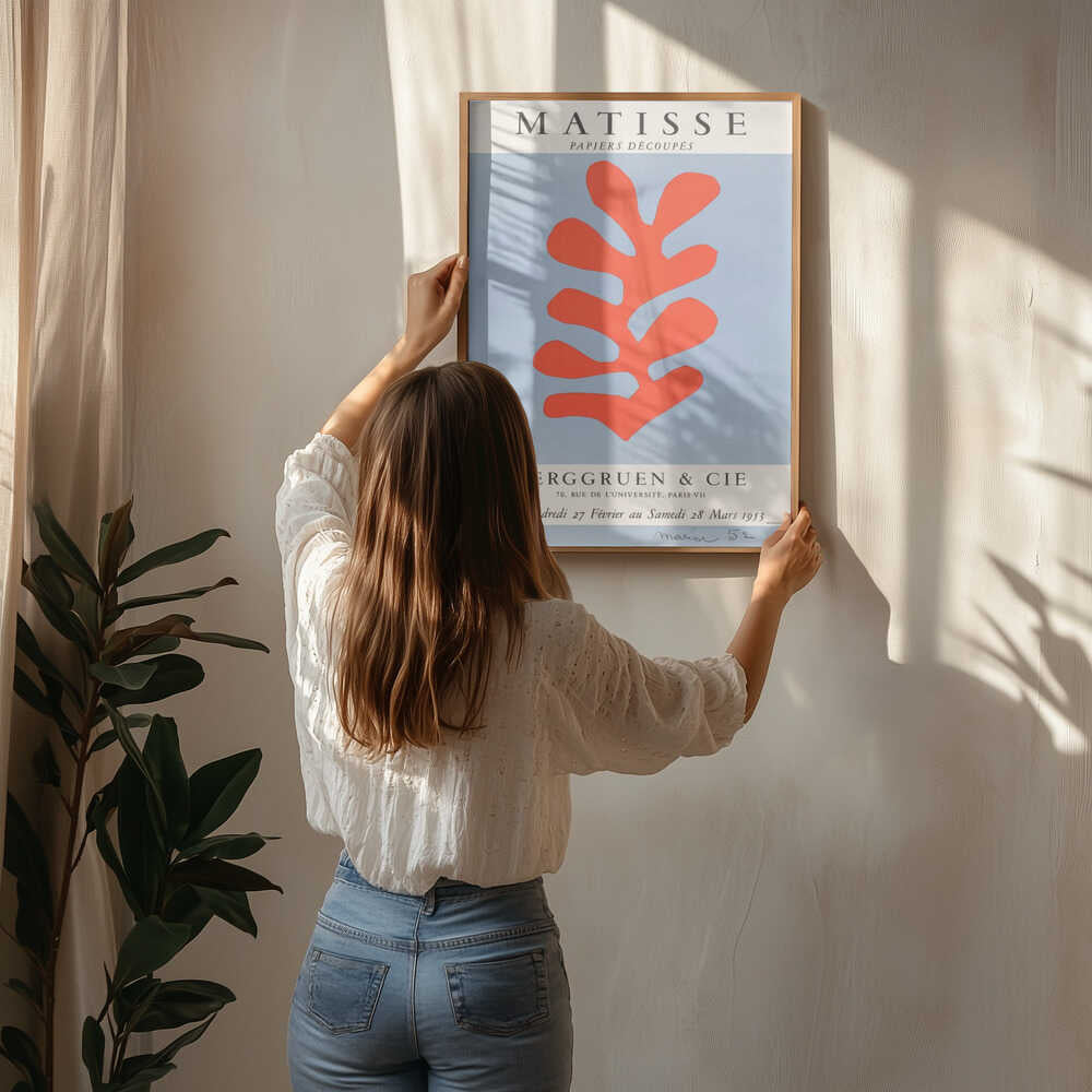 Henri Matisse's Papiers Decoupés (1953) Poster